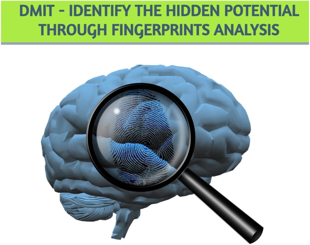 dmit test through fingerprint analysis